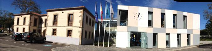 Foto panorámica Ayuntamiento de Candamo